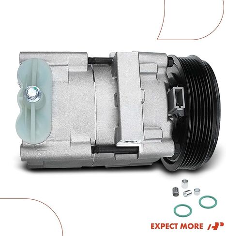 A-Premium Air Conditioner AC Compressor with Clutch Compatible with Ford F-150 2002-2003, F-250 F-350 F-450 F-550 Super Duty, 4.6L 5.4L 6.8L in Saudi Arabia