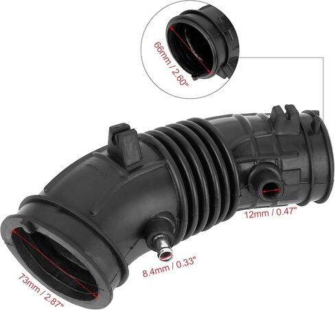 X AUTOHAUX 17228-RZA-000 Engine Air Intake Tube Hose Pipe Rubber for Honda RE4 CR-V in Saudi Arabia