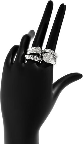 خواتم قبة ذهبية مكتنزة للنساء الذهب والفضة حلقة سميكة قابلة للتعديل فضة مكتنزة مفتوحة قبة بيان خواتم هندسية منحنية الحد الأدنى خواتم بسيطة in Kuwait