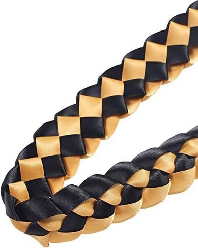 Graduation Ribbon Leis Necklace - Congrats Gift for Graduation - Braided Ribbon Lei Necklace for Women Men Grad Accessory in Saudi Arabia