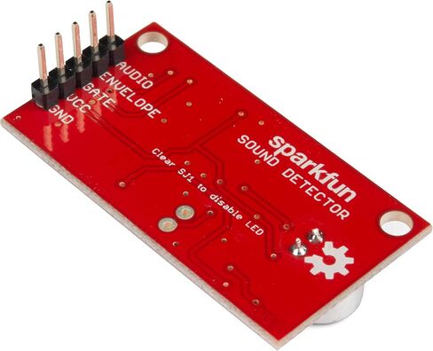 SparkFun Sound Detector (with Headers) Small and Very Easy-to-use Audio Sensing Board with Three Different outputs, Sound Detector Provides Audio Output as Well as Binary Indication of The Sound! in Saudi Arabia