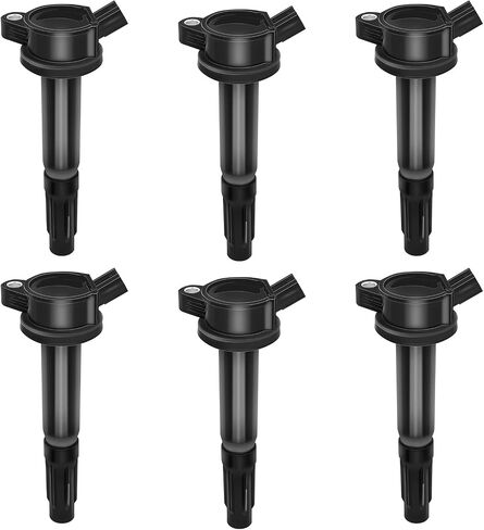 MAYASAF UF486 [Pack of 6] Ignition Coils [3.0L Engine Only] for Ford 2009-12 Escape/2006-12 Fusion, for Lincoln 2006 Zephyr, for Mazda 2008-10 Tribute, for Mercury 2009-11 Mariner/2006-11 Milan in Saudi Arabia