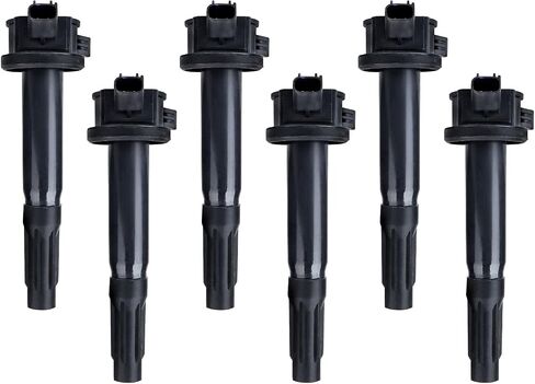 MAYASAF UF486 [Pack of 6] Ignition Coils [3.0L Engine Only] for Ford 2009-12 Escape/2006-12 Fusion, for Lincoln 2006 Zephyr, for Mazda 2008-10 Tribute, for Mercury 2009-11 Mariner/2006-11 Milan in Saudi Arabia