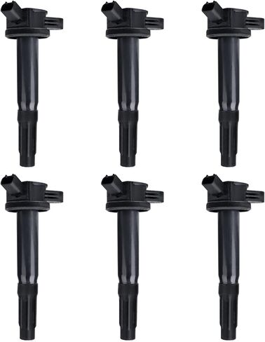 MAYASAF UF486 [Pack of 6] Ignition Coils [3.0L Engine Only] for Ford 2009-12 Escape/2006-12 Fusion, for Lincoln 2006 Zephyr, for Mazda 2008-10 Tribute, for Mercury 2009-11 Mariner/2006-11 Milan in Saudi Arabia