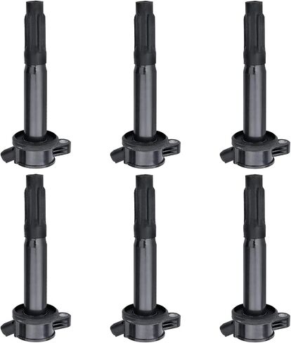 MAYASAF UF486 [Pack of 6] Ignition Coils [3.0L Engine Only] for Ford 2009-12 Escape/2006-12 Fusion, for Lincoln 2006 Zephyr, for Mazda 2008-10 Tribute, for Mercury 2009-11 Mariner/2006-11 Milan in Saudi Arabia