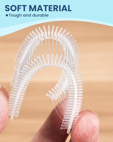 أداة تثبيت الملابس السريعة، ترقية ماكينة خياطة الملابس الصغيرة سريعة الإصلاح، موصل الملابس بأزرار فورية مع إبزيم الإبر، يأتي مع 50 مشبك دب فلورسنت و12 إبرة شريطية in Kuwait