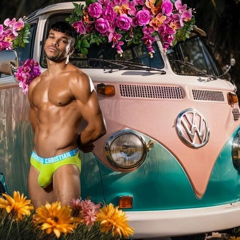 Andrew Christian Happy Brief w/ALMOST NAKED in Saudi Arabia