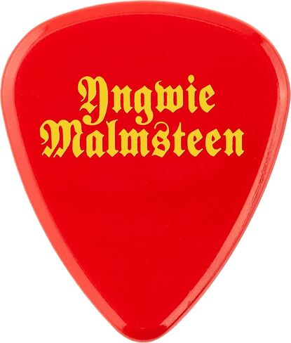 JIM DUNLOP Yngwie Malmsteen Custom Delrin Guitar Picks 2.0mm, 6 Pack (YJMP02RD) in Saudi Arabia