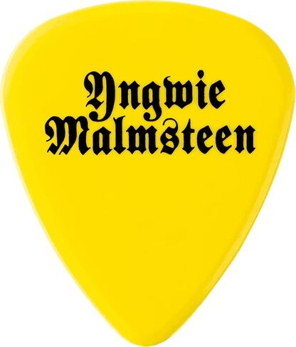 JIM DUNLOP Yngwie Malmsteen Custom Delrin Guitar Picks 2.0mm, 6 Pack (YJMP02RD) in Saudi Arabia