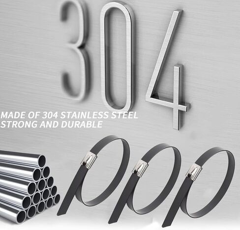200Pcs 11.8 Inch Black Metal Zip Ties, Heavy Duty 304 Stainless Steel Cable Zip Ties, Stainless Zip Ties for Machinery, Vehicles, Farms, Pipes in Saudi Arabia