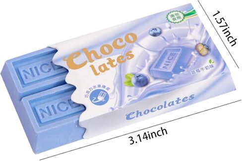 Exasinine Chocolate Eraser Food Erasers for Gift School Supplies 6 Pcs in Kuwait