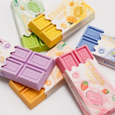 Exasinine Chocolate Eraser Food Erasers for Gift School Supplies 6 Pcs in Kuwait