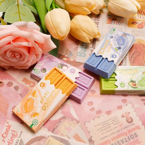 Exasinine Chocolate Eraser Food Erasers for Gift School Supplies 6 Pcs in Kuwait