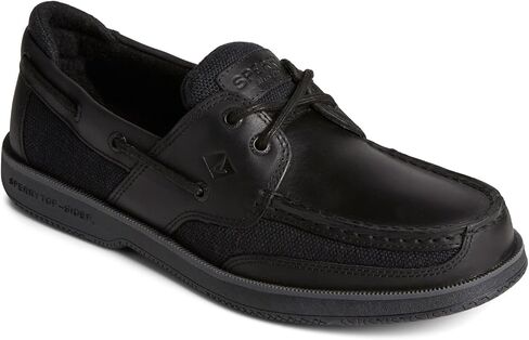 Sperry Men's Surveyor 2 Eye Boat Shoe Black 9.5 2E US in Saudi Arabia