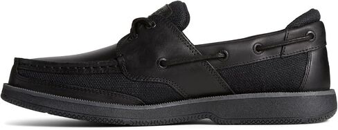 Sperry Men's Surveyor 2 Eye Boat Shoe Black 9.5 2E US in Saudi Arabia