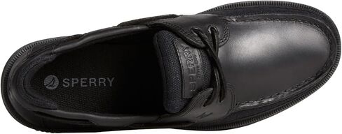Sperry Men's Surveyor 2 Eye Boat Shoe Black 9.5 2E US in Saudi Arabia