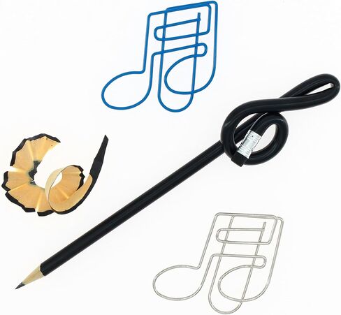 أقلام رصاص على شكل ثلاثة أقلام رصاص كرتونية على شكل مذكرة موسيقية مجموعة أقلام رصاص غير سامة لوازم مدرسية للفتيات المراهقات أقلام رصاص لطيفة 7 HB (ألوان عشوائية) in Kuwait