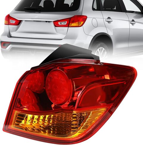 KAKSEY Tail Light Assembly Brake Rear Lamp Compatible with Mitsubishi Outlander Sport 2011-2019 ASX RVR Tail Lamp Replacement (Left Driver Side) in Saudi Arabia