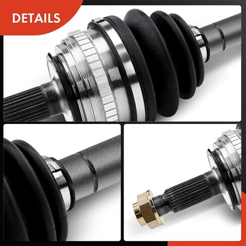 A-Premium CV Axle Shaft Assembly Compatible with Acura RL 1996-2008, TL 1996-1998, V6 3.2L 3.5L, Front Left Driver Side, Replace# 44011SZ3A50, 44306SJA000 in Saudi Arabia