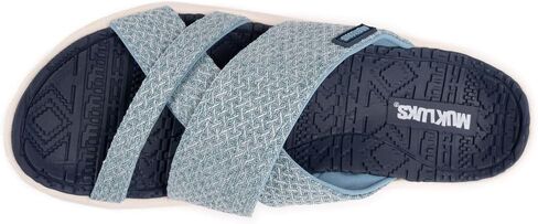 MUK LUKS Women's Sassy Cross-over Sandal in Saudi Arabia