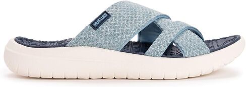 MUK LUKS Women's Sassy Cross-over Sandal in Saudi Arabia