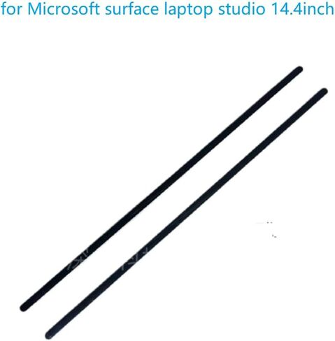 WESAPPINC Rubber Feet Strips Replacement for Microsoft Surface Laptop Studio 14.4 inch with Stainless Steel Lever and Tweezers (Black) in Saudi Arabia