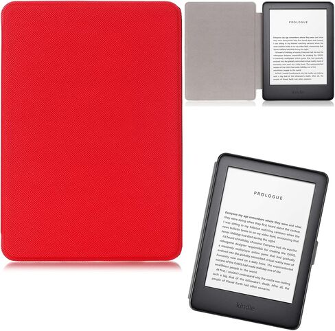 حافظة لجهاز Kindle الجديد الجيل العاشر 2019، غطاء فوليو من جلد البولي يوريثان [حزام اليد] مع حافظة واقية للتنبيه/النوم التلقائي لجهاز Amazon Kindle الجديد الجيل العاشر 2019 (Asuka) in Kuwait