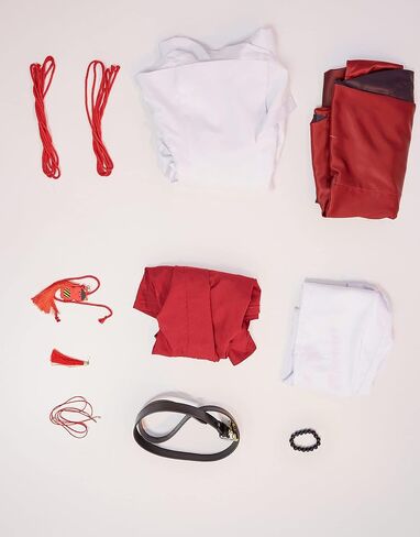haikyuu Unisex Adult Cosplay Costume Outfit Set Uniform With Cape Bracelet Necklace for Halloween Comic Con Women Men in Saudi Arabia