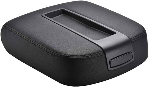 غطاء مسند ذراع لوحدة التحكم المركزية باللون الرمادي متوافق مع 2007-2013 تشيفي سيلفرادو تاهو سوبربان أفالانش جي إم سي سييرا يوكون XL طقم غطاء غطاء وحدة التحكم المركزية (رمادي داكن) in Kuwait