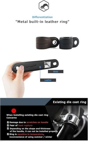 مقبض طاقة من النوع القابل للطي، مقبض طاقة، عجلة قيادة السيارة الدوارة (أسود) in Kuwait