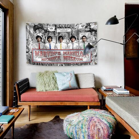 Generic American Rock Styler Music Poster Tally Band Hall Album Cover نسيج 3X5 قدم غرفة النوم وغرفة المعيشة وسكن الجامعة وديكور الحفلات وما إلى ذلك نسيج داخلي وخارجي in Kuwait