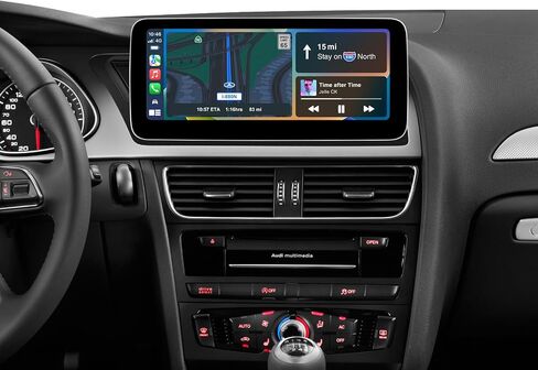 ستيريو سيارة 10.25 بوصة لأودي A4 A5 S4 S5 B8 2009-2016 مع نظام أودي للوسائط المتعددة، CarPlay اللاسلكي Android Auto Bluetooth ترقية المصنع راديو IPS شاشة تعمل باللمس in Kuwait