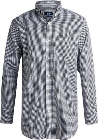 Chaps Men's Big and Tall Button Down Shirt - Long Sleeve Collared Shirt Wrinkle Resistant Sustainable (L-4X-Large Big & Tall) in Saudi Arabia