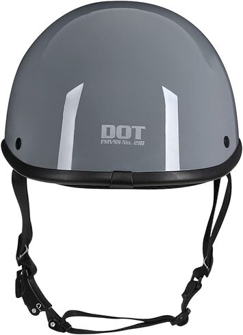 Helmets Half Cap Vintage Shell Open Face Motorcycle Helmet - DOT Approved in Saudi Arabia
