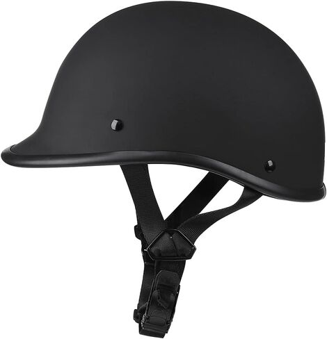 Helmets Half Cap Vintage Shell Open Face Motorcycle Helmet - DOT Approved in Saudi Arabia