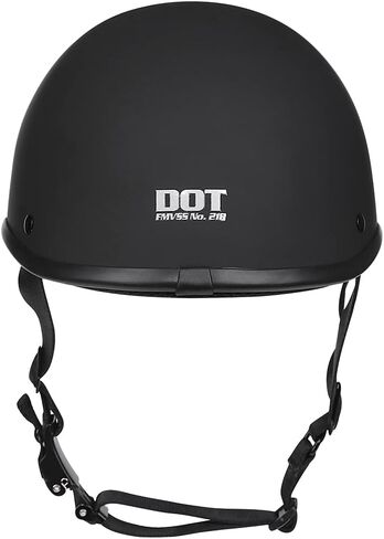 Helmets Half Cap Vintage Shell Open Face Motorcycle Helmet - DOT Approved in Saudi Arabia