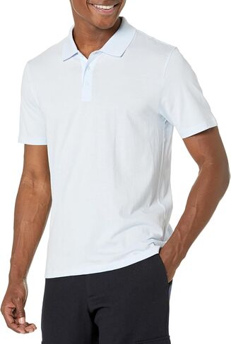 Vince Men's S/S Pima Polo in Saudi Arabia