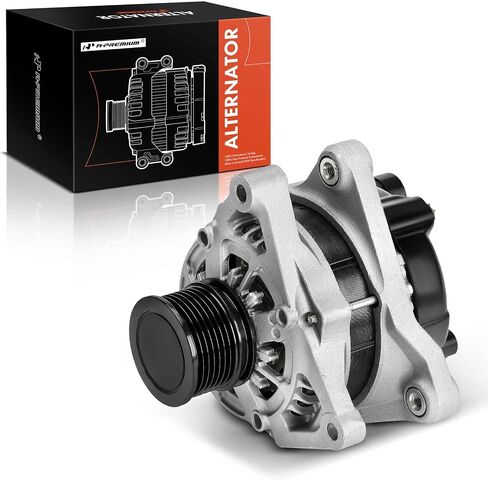 A-Premium Alternator Compatible with Honda CR-V CRV 2017-2022 1.5L, Civic 2018-2022 1.5L, Accord 2018-2022 1.5L, 12V 135A 6-Groove Decoupler Pulley Clockwise, Replace# 311005PAA01, 311005PAA01RM in Saudi Arabia