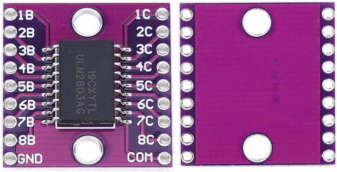 Transistor Arrays Module, 2Pcs ULN2803A Module, Transistor Arrays Original Module, Simple to Install, for Monitor Indoor Air Quality in Saudi Arabia