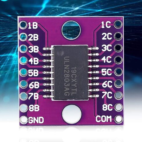 Transistor Arrays Module, 2Pcs ULN2803A Module, Transistor Arrays Original Module, Simple to Install, for Monitor Indoor Air Quality in Saudi Arabia