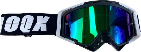 TR 10QX Motocross Goggles Off Road Goggles + Extra Visor - Dirt Bike Goggles With Premium Foam - Mx Goggles Motorcycle in Saudi Arabia