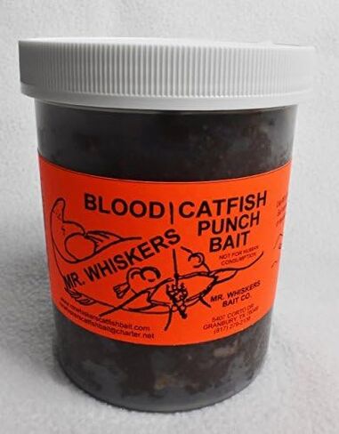 Mr. Whiskers Blood Catfish Punch Bait - Pint in Saudi Arabia
