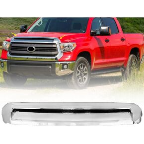 Front Upper Grille Compatible for Toyota Tundra Hood Bulge Molding Grille 2014 2015 2016 2017 2018 2019 2020 2021
