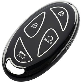 Key Fob Cover fit for Hyundai IONIQ 6 2023 2024 Sonata Elantra Hybrid Kona Santa Fe