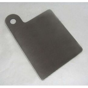 nless Steel Motorcycle Inspection Sticker Plate 3" X 4.25" Part No. RP0004 MADE IN USA