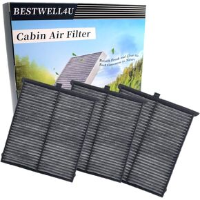 فلتر هواء المقصورة BW811 لمازدا 3,6، CX-5، بديل لـ CF11811، KD45-61-J6X (3 عبوات)