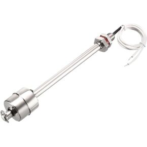 uxcell Stainless Steel Float Switch for Water Pump Tank swim pool garden pond Liquid Water Level Sensor M10 7.68"