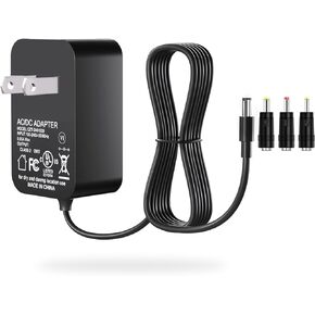 5V Picture Frame Power Cord for Skylight 916496,BIGASUO, LOOFII,AEEZO,Nixplay,Aura,Aluratek,10inch Digital Photo Frame AC Adapter Charger(Not for 9V or 12V)