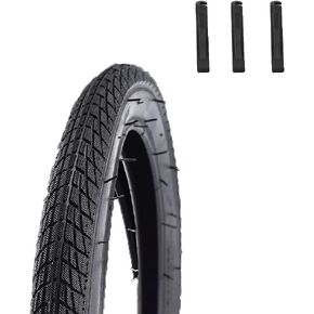 Bicycle Replacement Tires- BMX Floding Bike Mountain Bike Tires,Road Bike Tires 12/14/16/18/20/22/24/26 X 1.75 Inches
