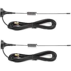 Mobile Car Magnetic Antenna, Antenna for BaoFeng UV‑5R, ABS Used to Boost The Signal